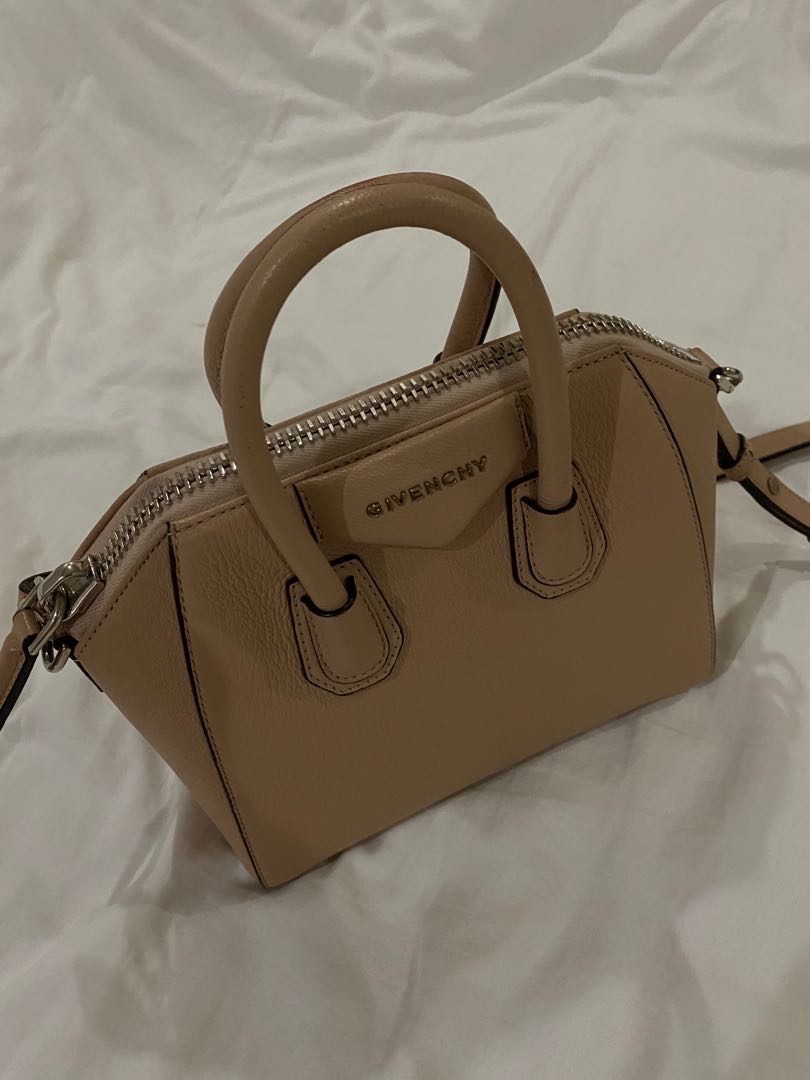 givenchy antigona mini nude