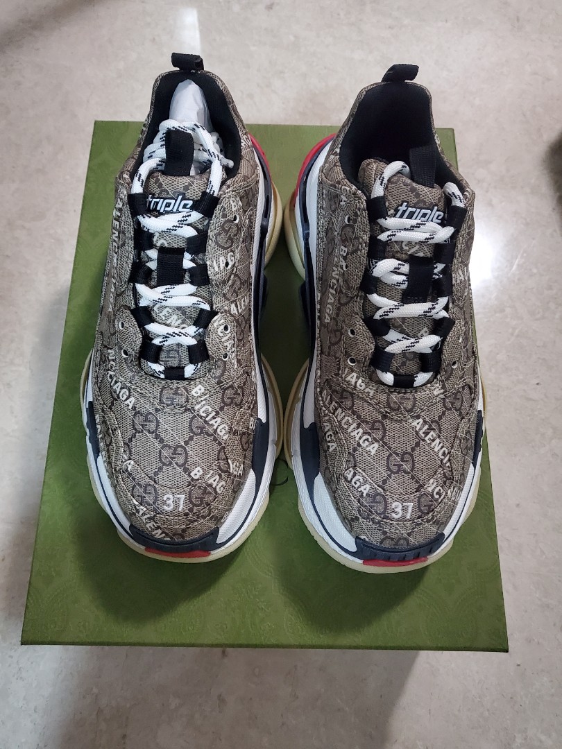 gucci x balenciaga triple s