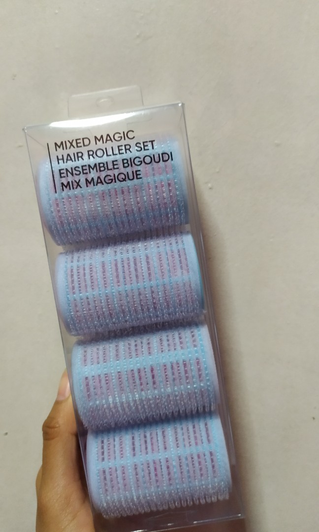 Hair Roller Set Miniso, Beauty & Personal Care, Hair on Carousell