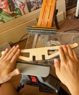Handmade Wooden Roadie display stand. 700cc 30mm width tyres