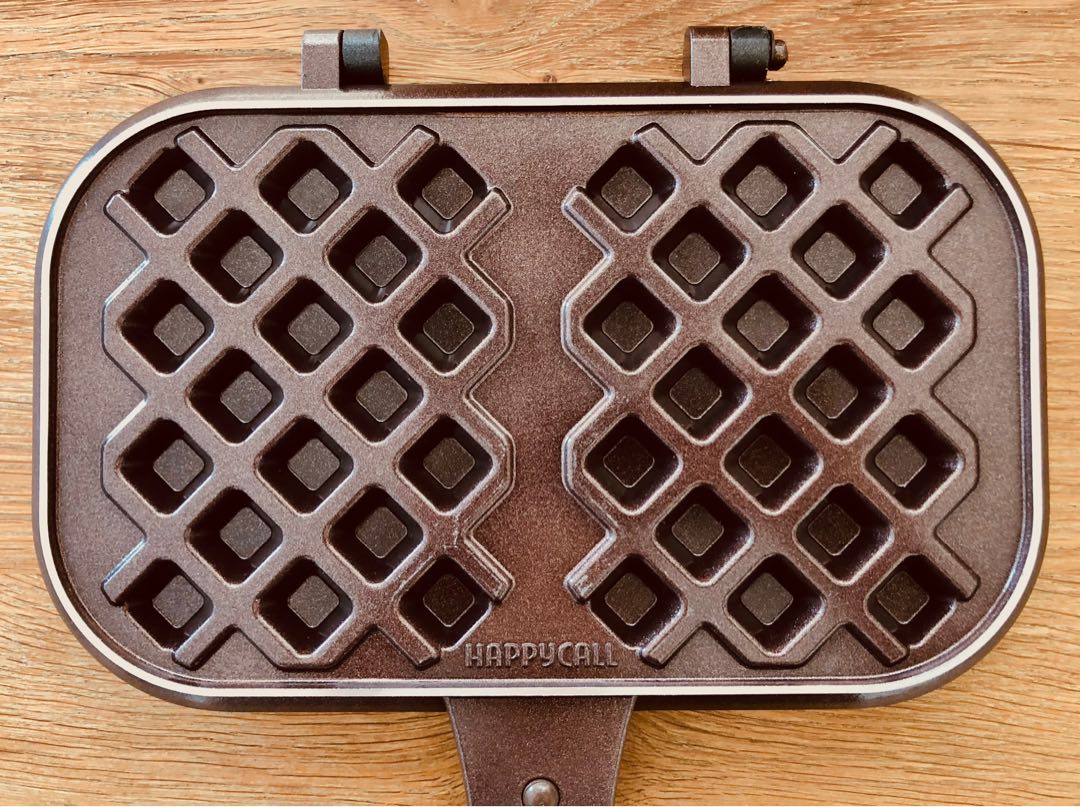 Happycall Cast Iron Waffle Maker Pan Made In Korea, TV & Home