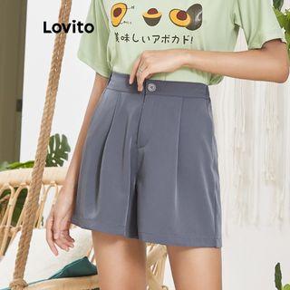 high-waisted grey shorts (tags: ulzzang harajuku stylenanda tumblr minimalist hws)