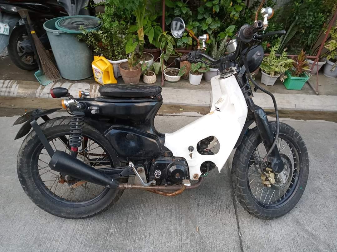 Honda c70 disc brake clearance