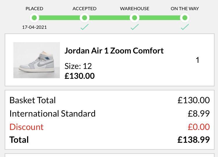 In Stock) US13 Nike Air Jordan Comfort London, Men's Fashion