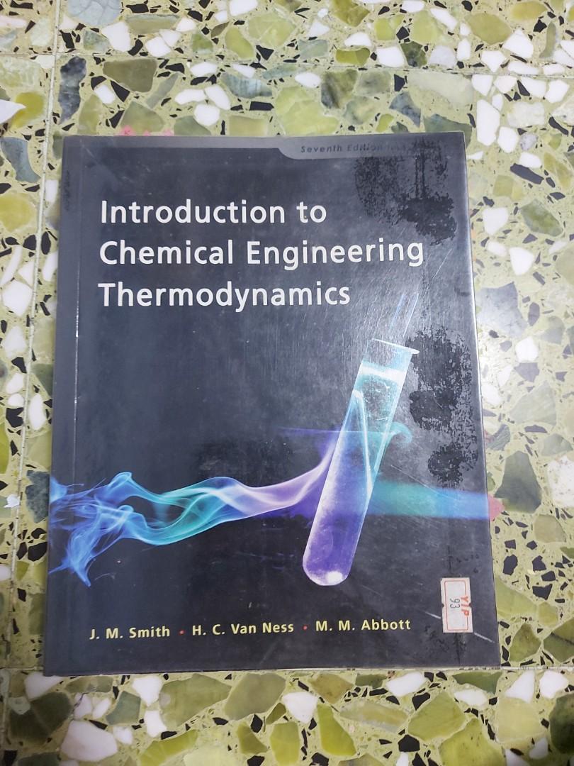 Introduction to Chemical Engineering Thermodynamics 7th Edition, Hobbies &amp; Toys, Books ...