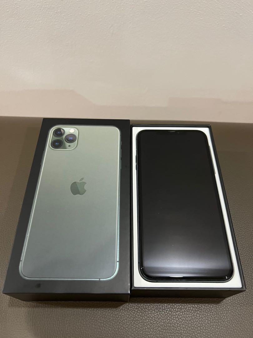 Iphone 11 Pro Max 256gb Midnight Green Mobile Phones Gadgets Mobile Phones Iphone Iphone 11 Series On Carousell