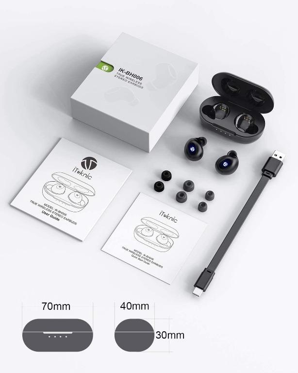 Iteknic earbuds volume control clearance
