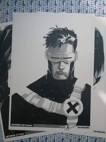 Autographed Kajo Baldisimo Marvel X-Men Cyclops Print (Category: Art & Prints) located in Pasig City. Submitted by findit_records (Listing ID 1128185773, Image 1). Description: Marvel Cyclops Print with ORIGINAL Autograph More pics may be sent upon request :) .