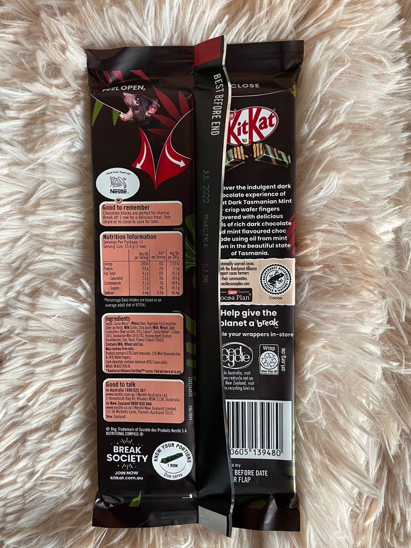 KitKat Dark Tasmanian Mint, Food & Drinks, Packaged & Instant Food on