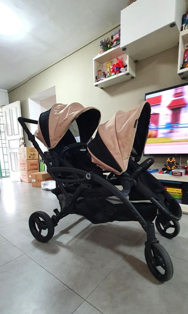 kolcraft tandem double stroller