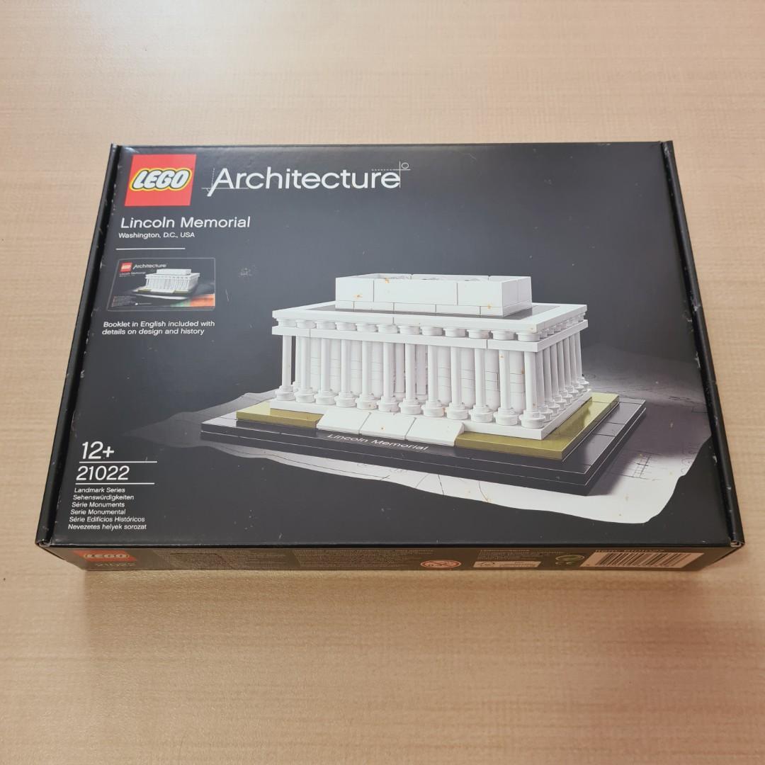 Lincoln memorial store lego set