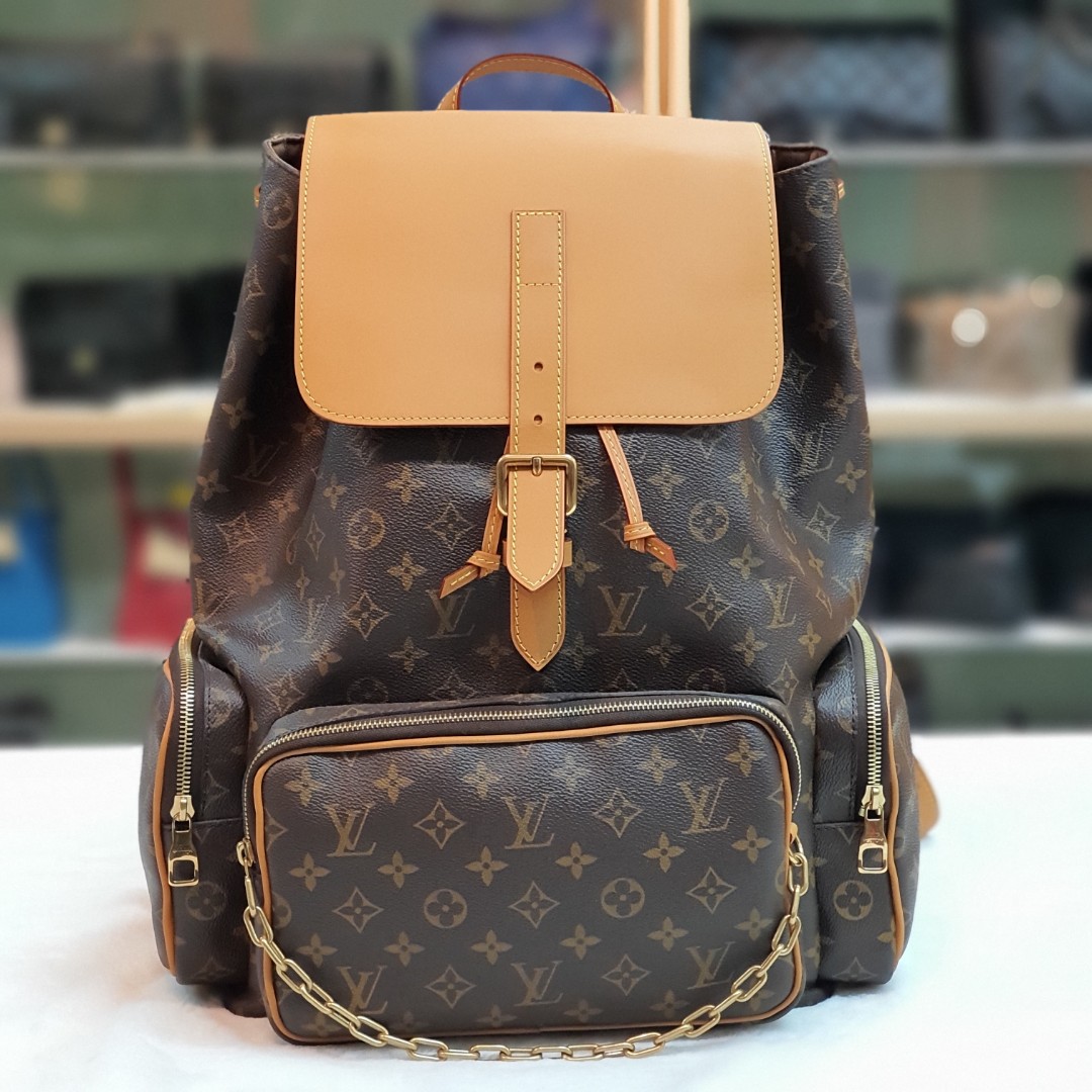 Louis Vuitton Montsouris GM size, Luxury, Bags & Wallets on Carousell