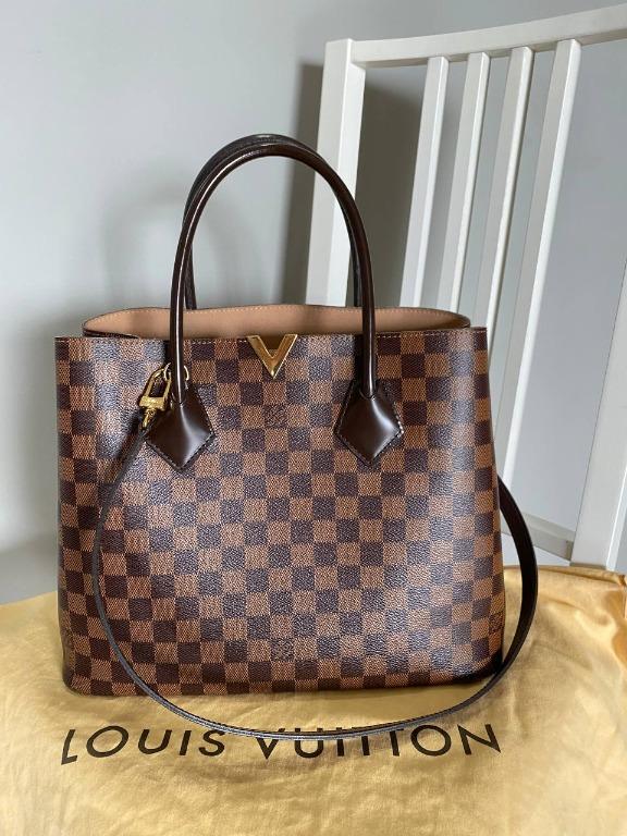 Louis Vuitton N41435 Kensington Damier Ebene V Tote Bag Women s Fashion Bags Wallets Tote Bags on Carousell