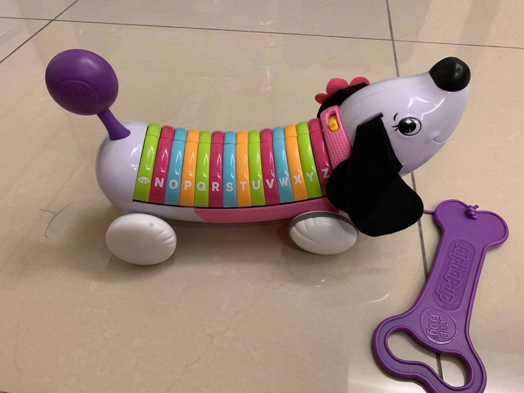 Alphabet shop dog walking
