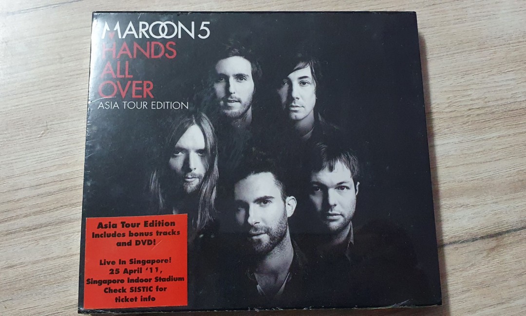 Maroon 5 Asia Tour edition, Hobbies & Toys, Music & Media, CDs & DVDs
