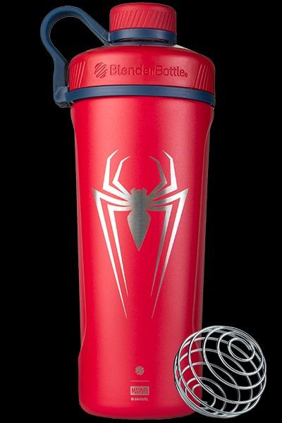 Marvel Blender Bottle Spider Man 運動水樽(Stainless Steel), 傢俬＆家居, 廚具和餐具,  廚水杯、水壺- Carousell