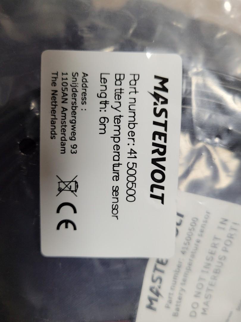 Mastervolt battery temperature sensor, 電腦＆科技, 電腦周邊及配件, 電腦線、轉接線及轉換器
