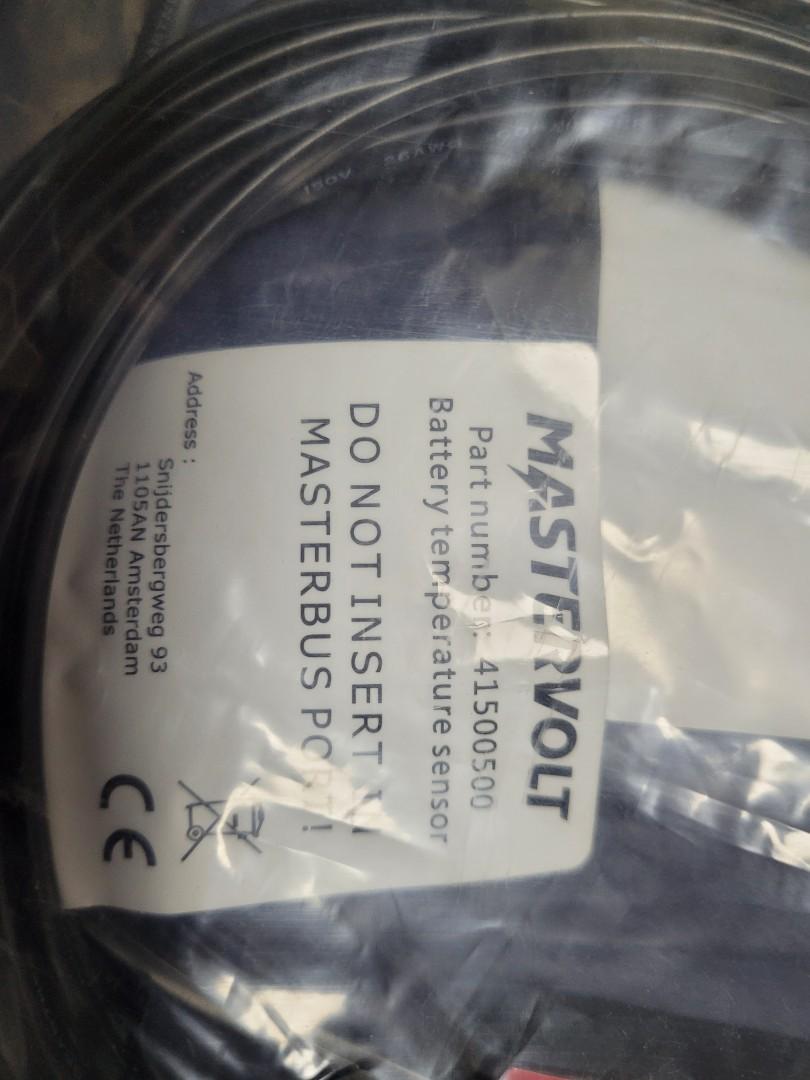 Mastervolt battery temperature sensor, 電腦＆科技, 電腦周邊及配件, 電腦線、轉接線及轉換器