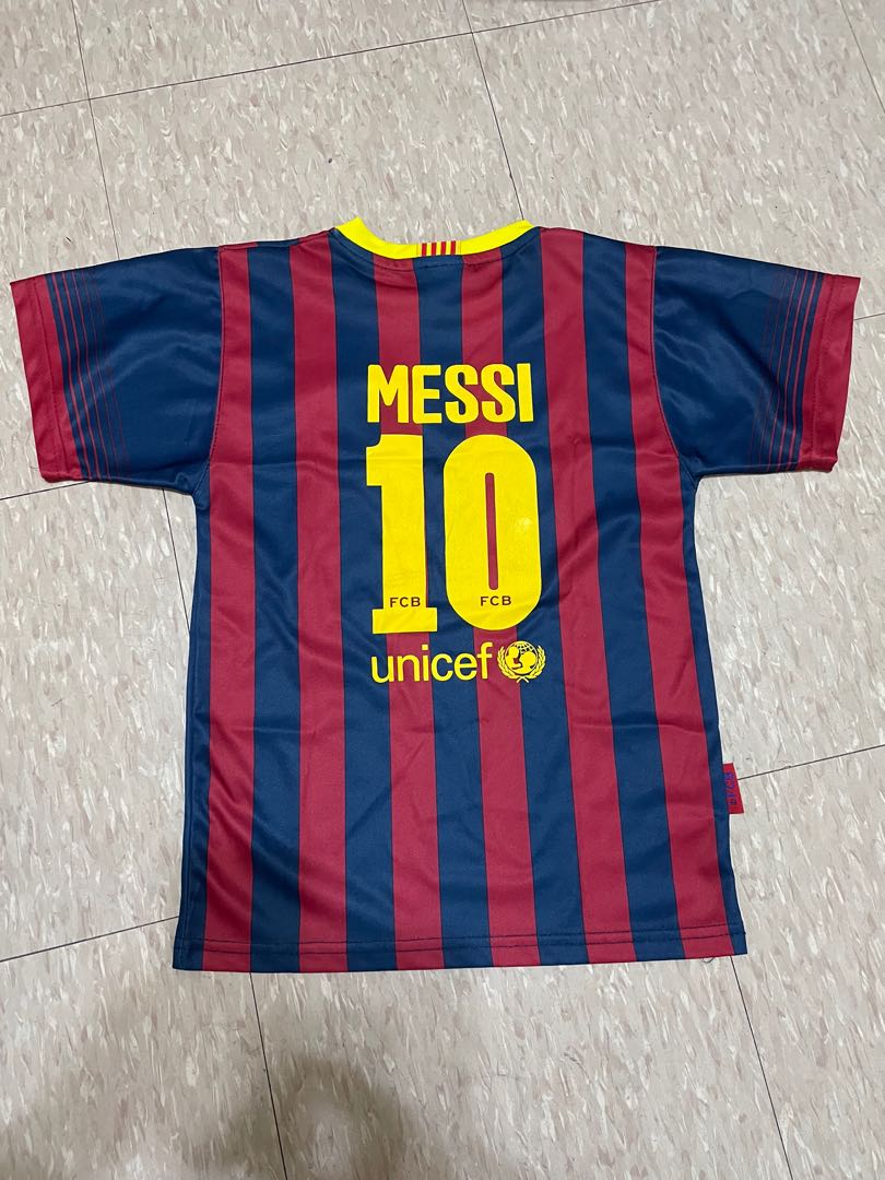 Messi Jersey Child Size, Sports Equipment, Other Sports Equipment and ...