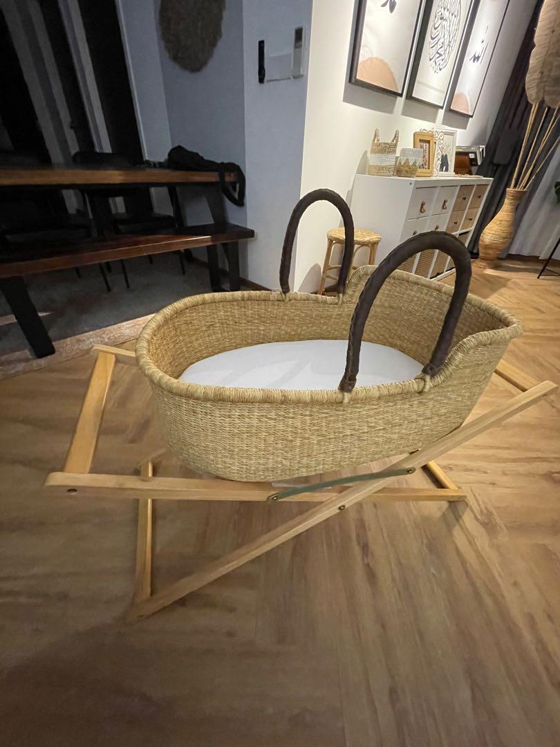 Moses basket with stand (crib/cot), Babies & Kids, Baby Nursery & Kids