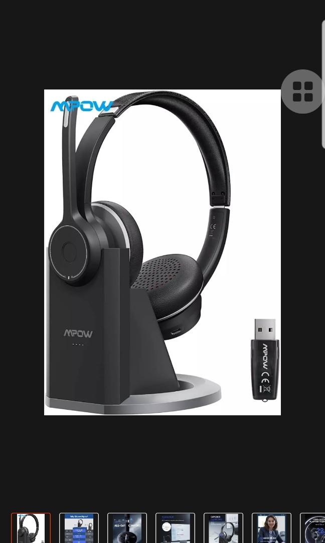 Mpow HC5 with docking station Audio Headphones Headsets on
