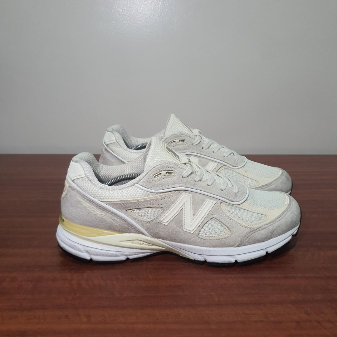 NB 990v4 x Stüssy Cream