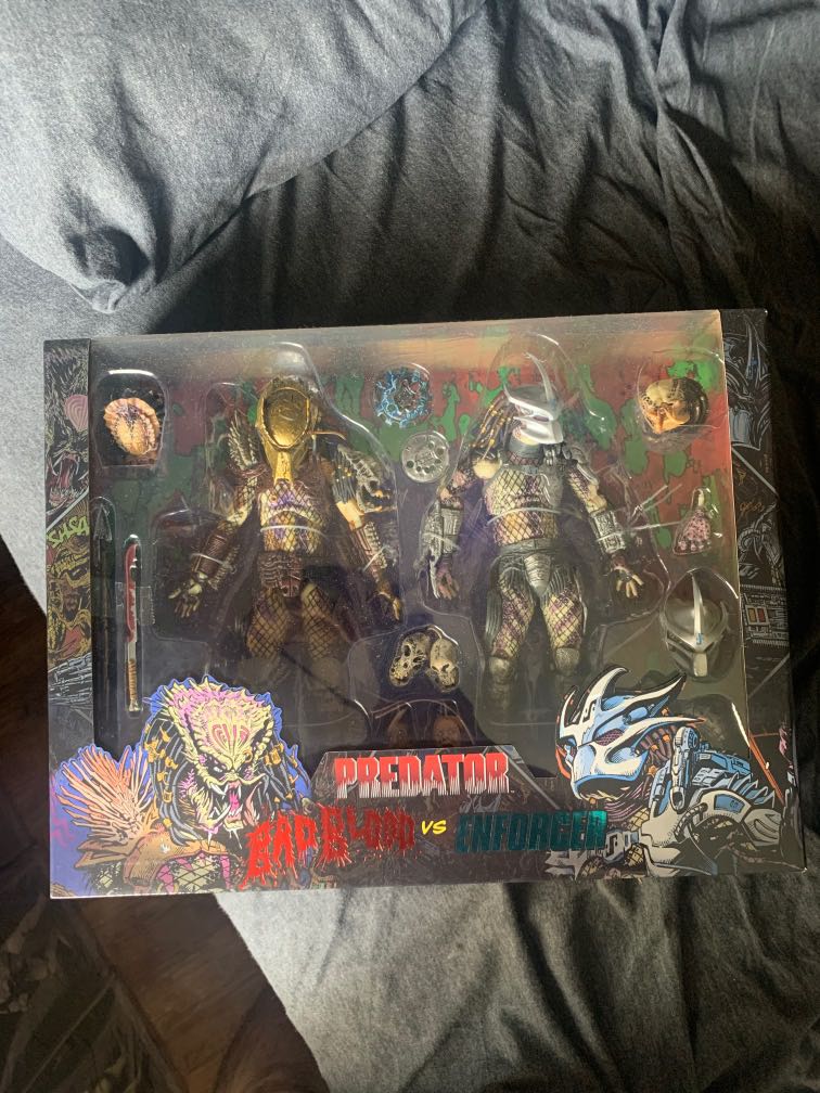 Neca predator bad blood vs enforcer, Hobbies & Toys, Toys & Games on