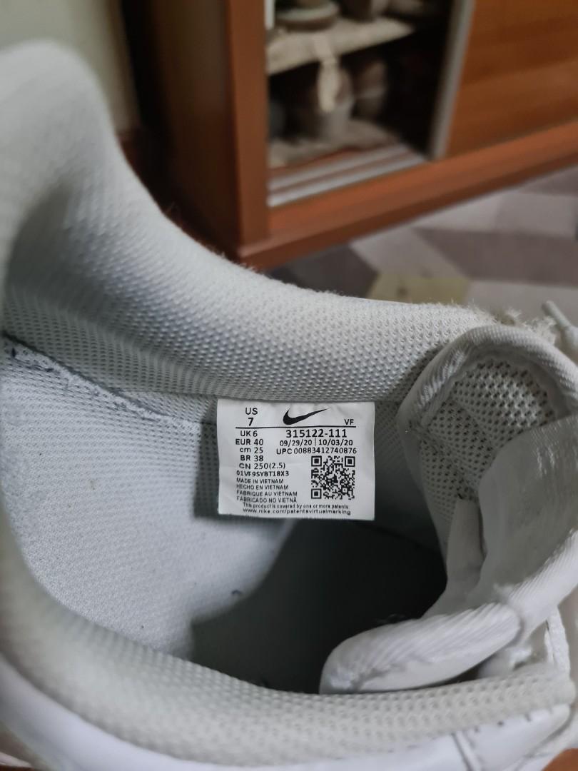 White nike Air Force 1// so trendy and comfey // - Depop