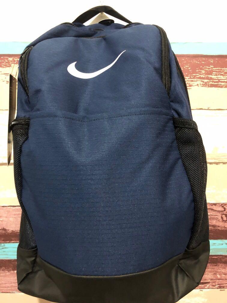 Nike Backpack Dark Blue Brasilia Men s Fashion Bags Backpacks