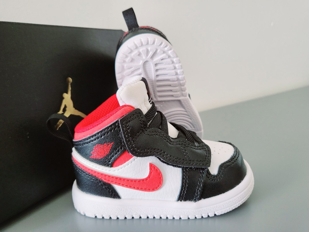NIKE JORDAN 1 MID ALT INFANT, Babies \u0026 Kids, Babies \u0026 Kids Fashion on  Carousell