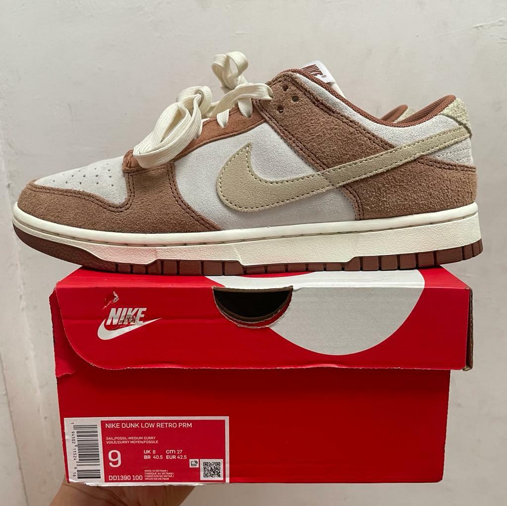 Nike dunk low premium medium curry 