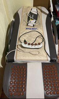 NUGA BEST N4 Therapy Medical Massage Bed, Full Body Massage Bed, Back Massage Bed, Acupressure TENS Massage, DEEP Heat and MOXIBUSTION
