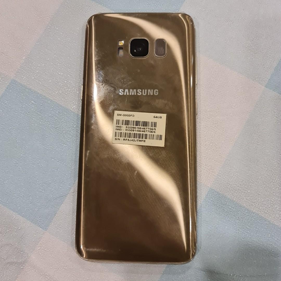 Original Samsung Galaxy S8 MY Set Dual Sim SM-G950FD, Mobile Phones ...