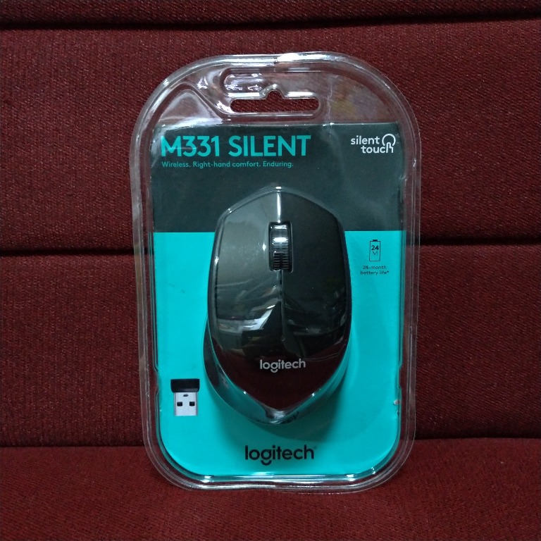 Original Logitech M331 Silent Plus Wireless Mouse 90% Noiseless ...