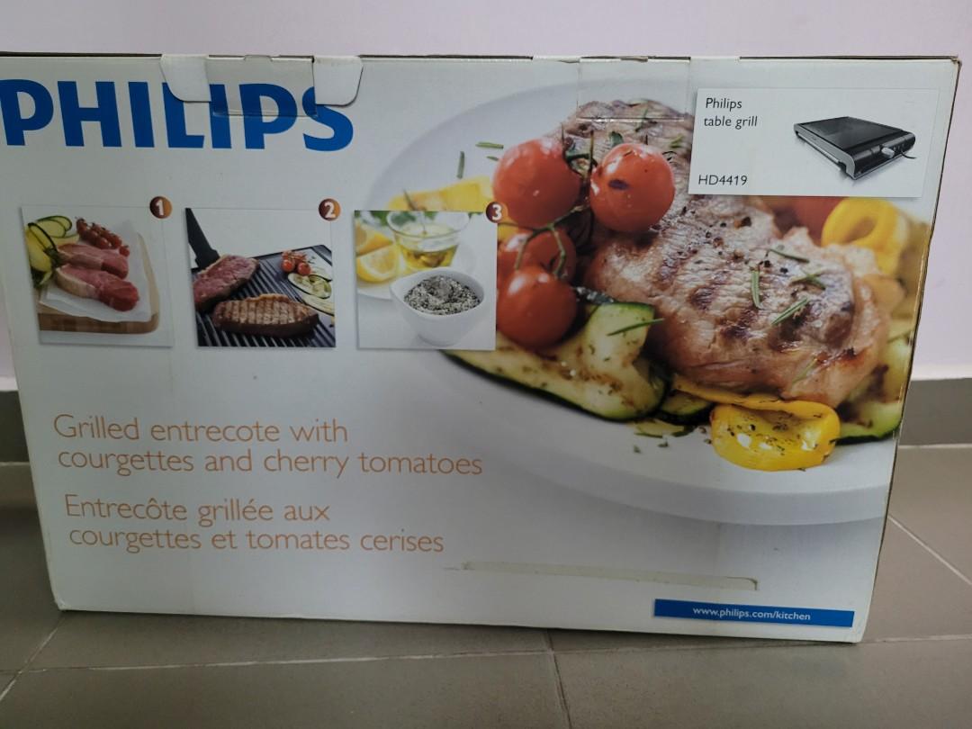 Philips table grill hd4419 outlet