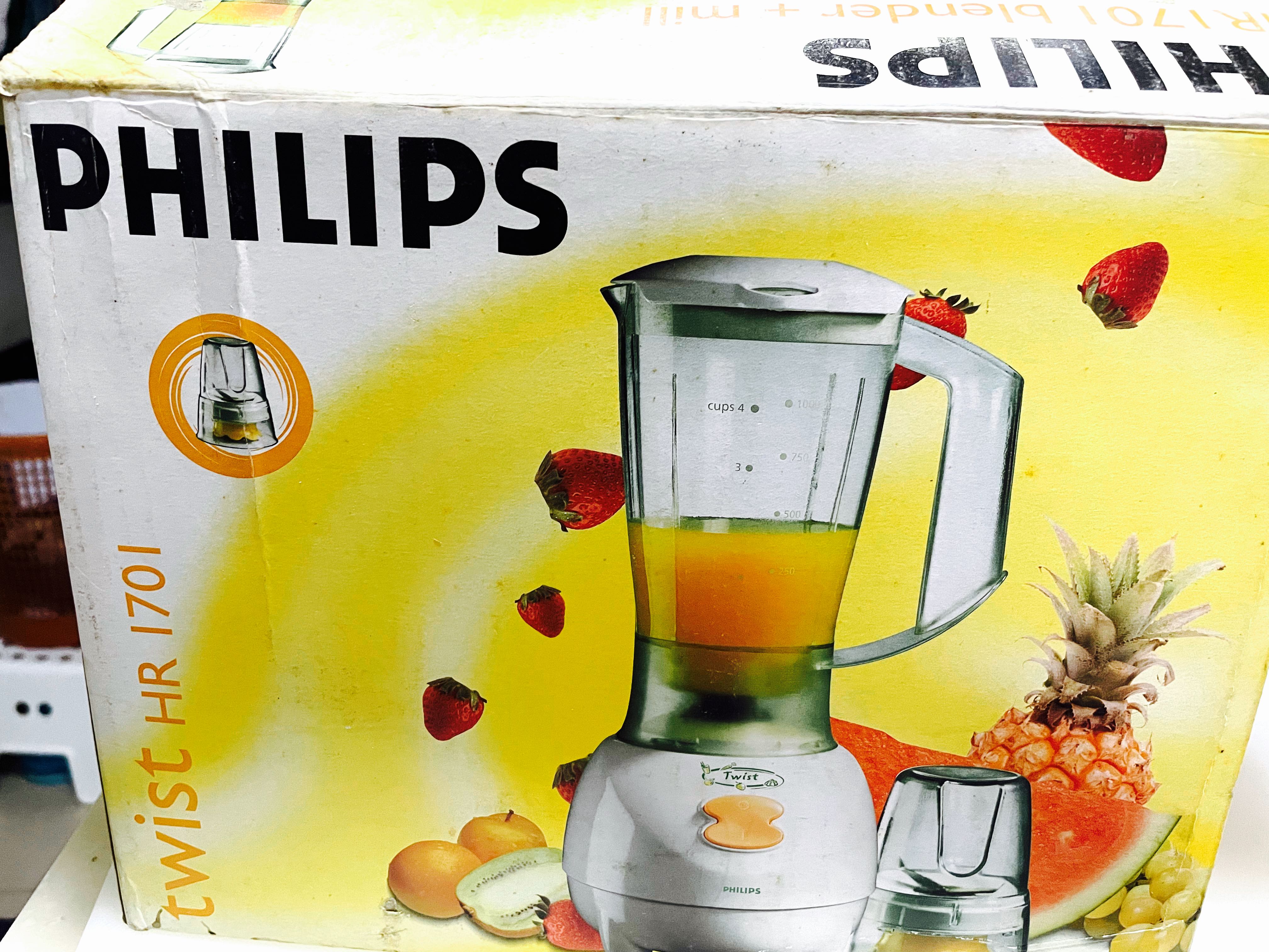 Philips blender Twist HR1701, TV & Home Appliances, Kitchen Appliances