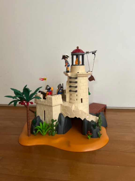 Playmobil 4294 Soldiers Fortress w lighthouse Hobbies Toys