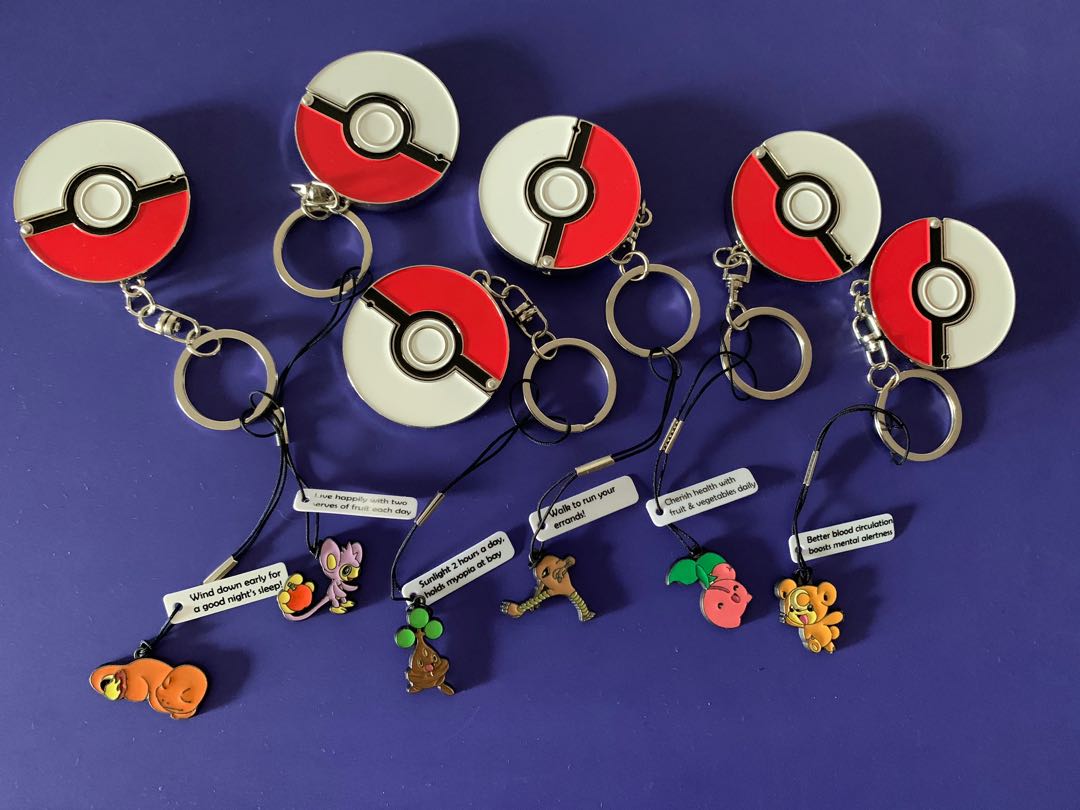 Pokémon Keychains, Hobbies & Toys, Toys & Games on Carousell
