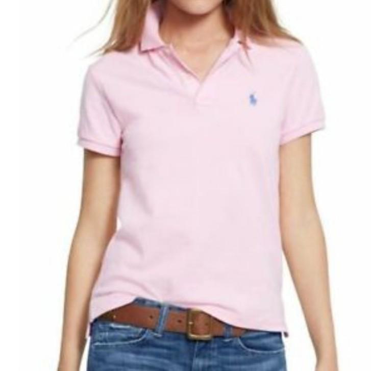 Polo Ralph Lauren Pink Classic Fit T-Shirt, Women's Fashion, Tops, Shirts  on Carousell