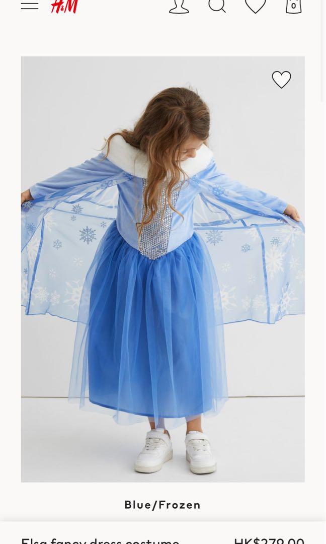 H&m clearance disfraz frozen
