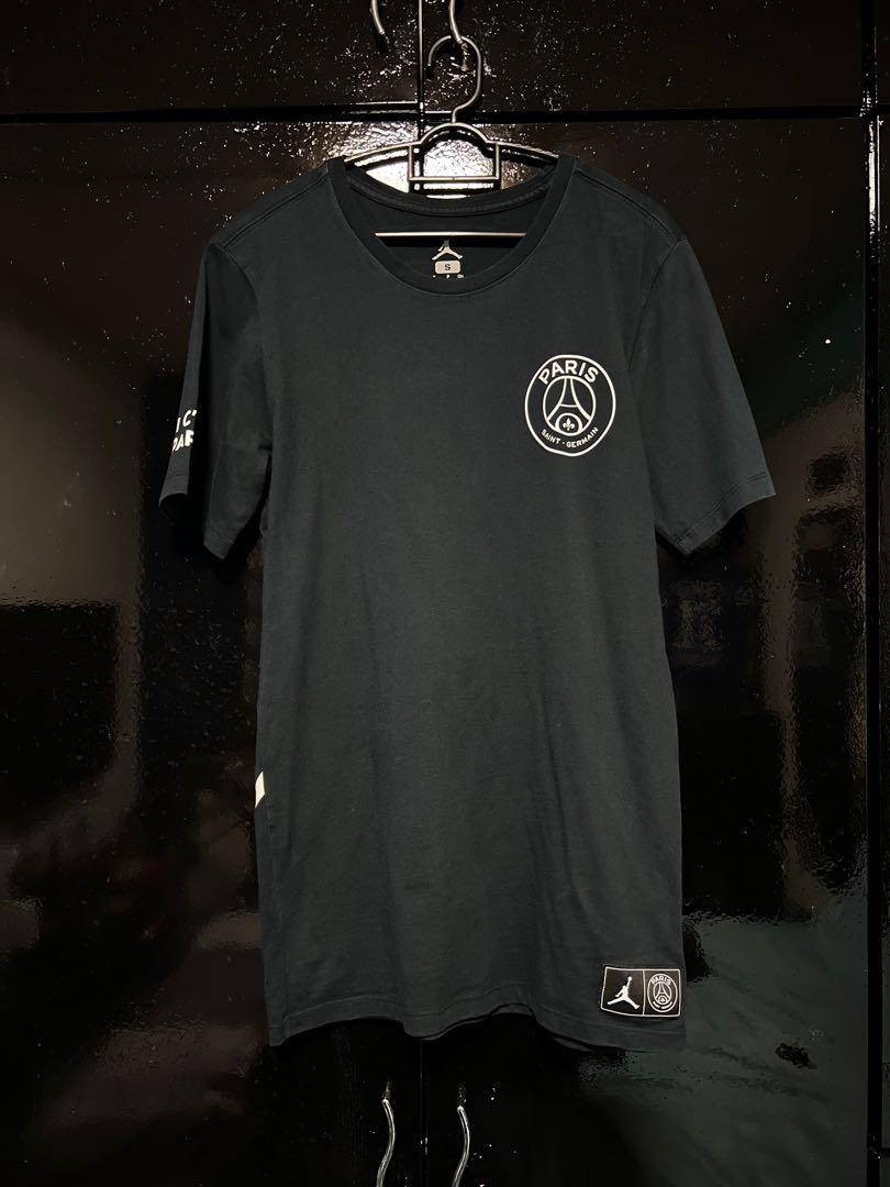 Psg jordan black shirt on sale