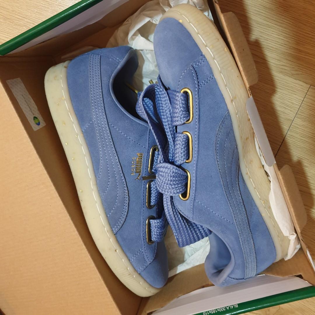 Puma suede heart zapatos store