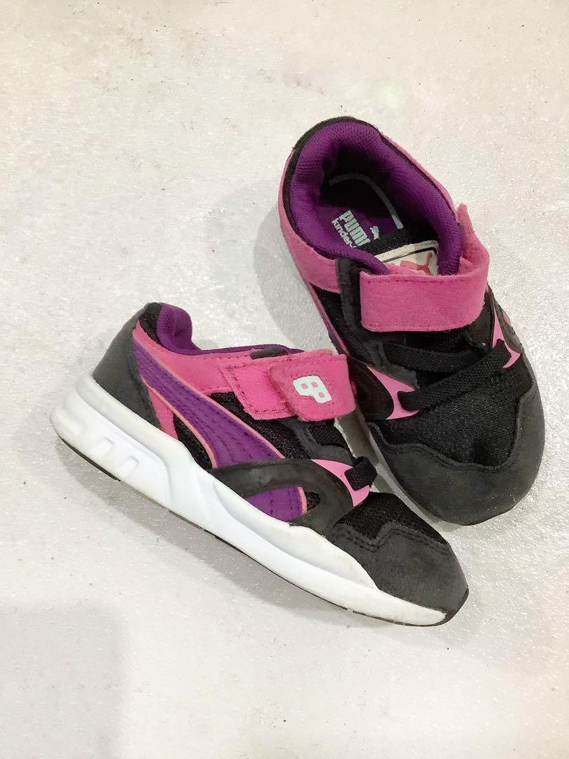 Puma trinomic pink kids sales