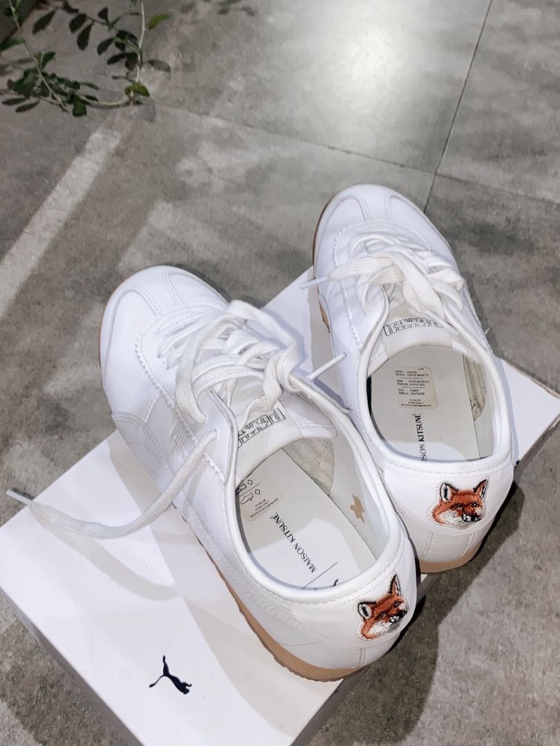 Puma x Maison Kitsune ( Roma ) 38, Fesyen Pria, Sepatu , Sneakers