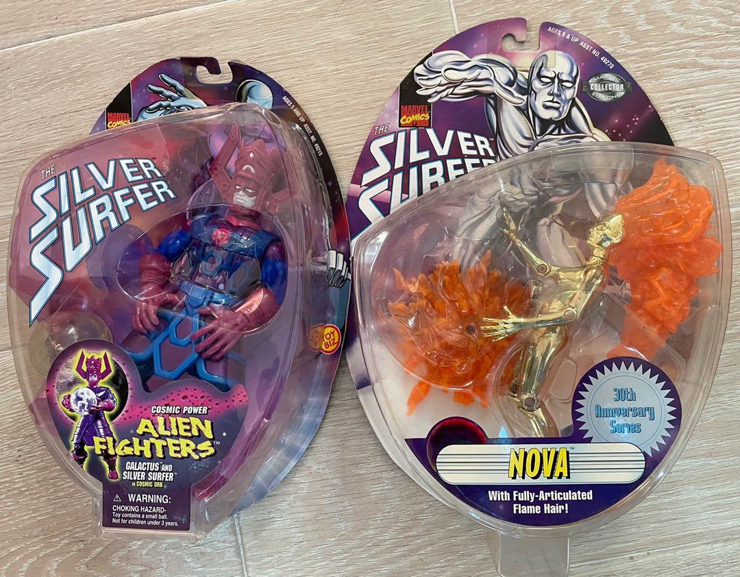 Rare Nova + Galactus + Silver Surfer Orb, Alien Fighters Series ...