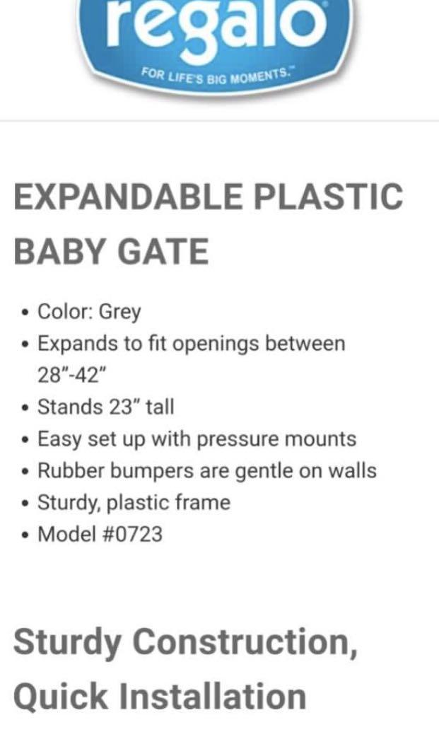 Regal baby cheap gate