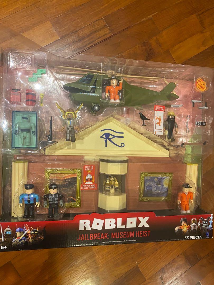 Roblox jailbreak online museum heist toy