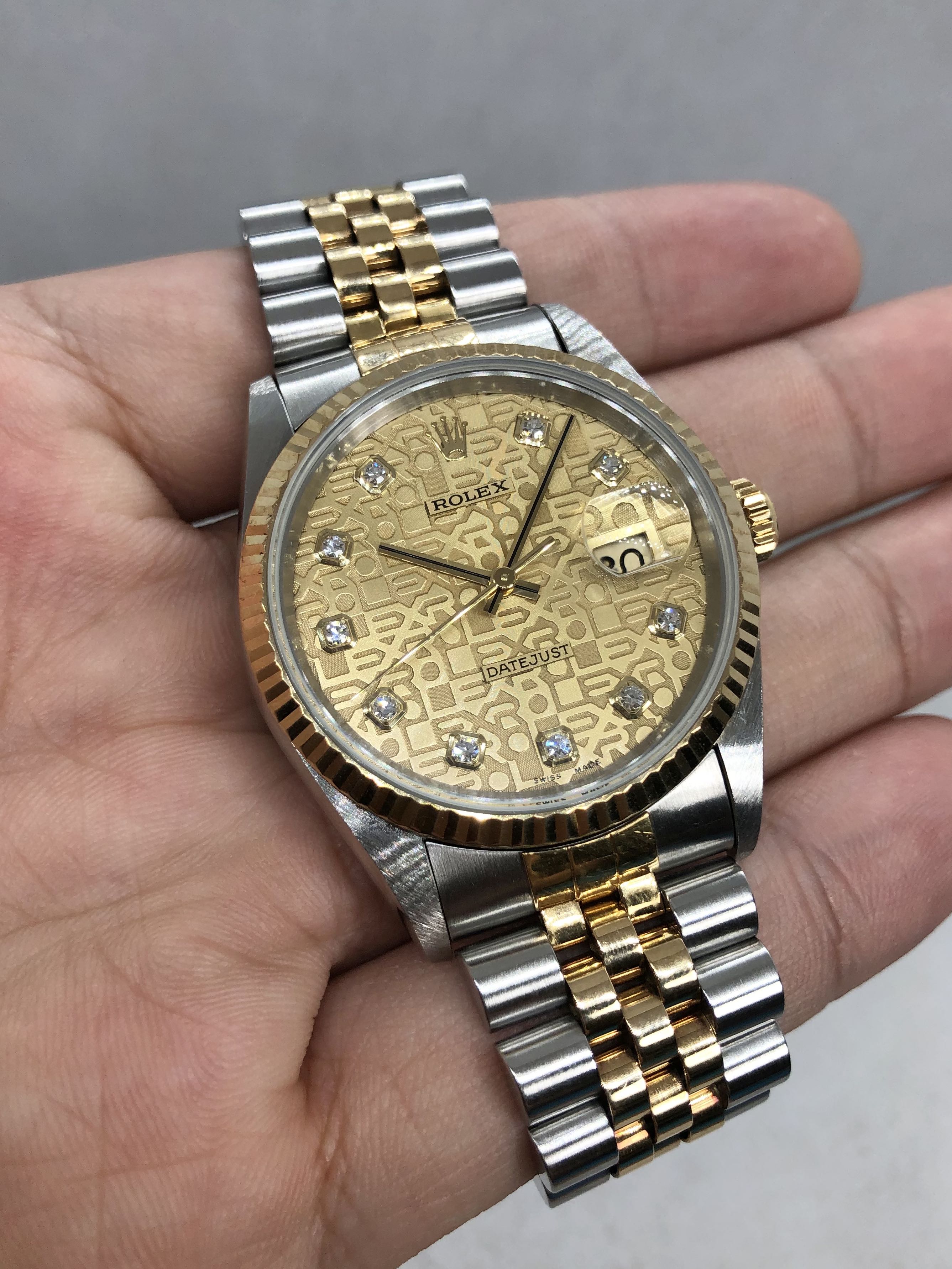 Rolex datejust hotsell 36 1995