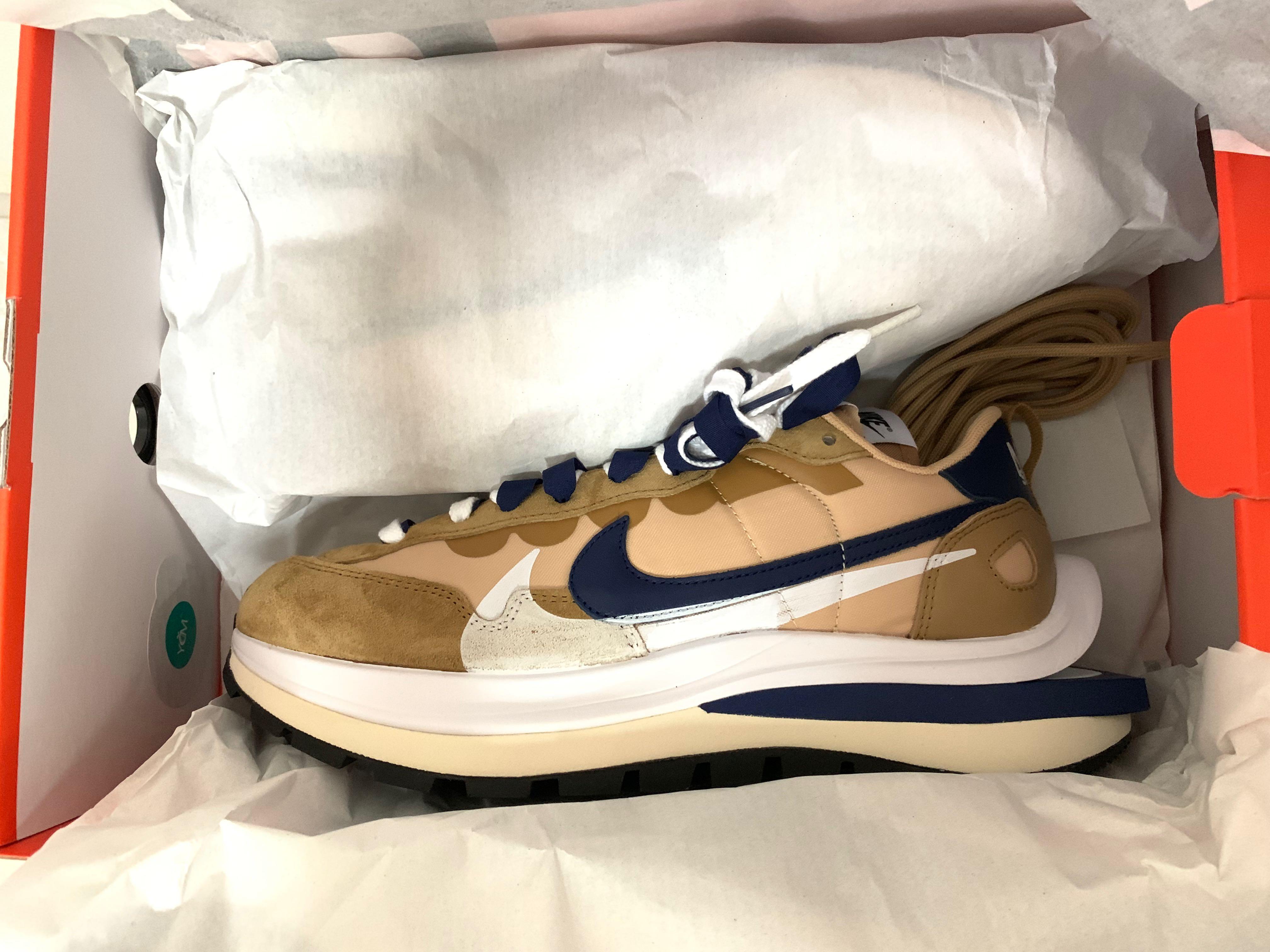 sacai sesame blue void on feet