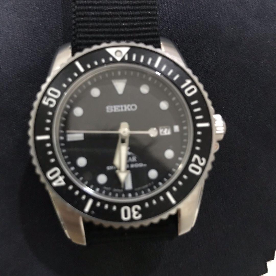 Seiko SNE573 Prospex Solar Diver 38MM with Seiko Nato, Men's Fashion,  Watches & Accessories, Watches on Carousell